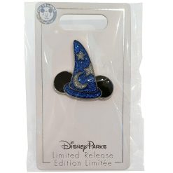 Disney Parks Fantasia Sorcerers Apprentice Hat Wishes Come True Pin Trading Badge