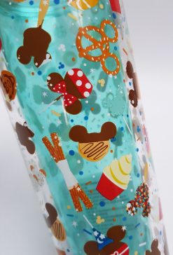 Disney Parks Food Icons Tumbler Travel Cup & Straw