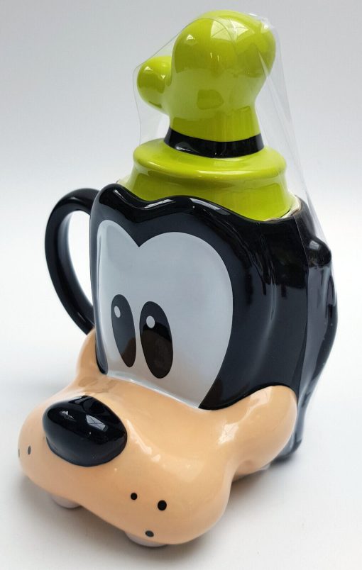 Disney Parks Goofy 90th Anniversary Mug With Hat Lid