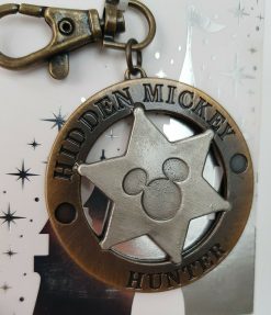 Disney Parks Hidden Mickey Mouse Hunter Dangle Bag Charm