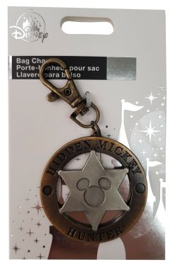 Disney Parks Hidden Mickey Mouse Hunter Dangle Bag Charm