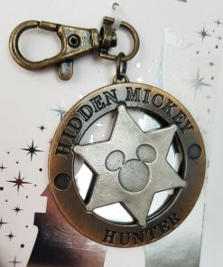 Disney Parks Hidden Mickey Mouse Hunter Dangle Bag Charm