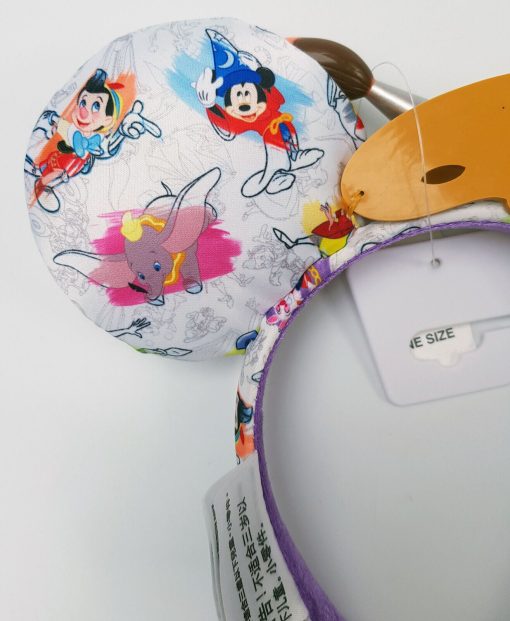 Disney Parks Ink & Paint Mickey Mouse Ears