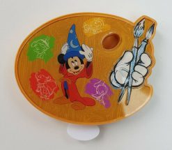 Disney Parks Ink & Paint Palette Mickey Mouse Fantasia Light Up Fridge Magnet