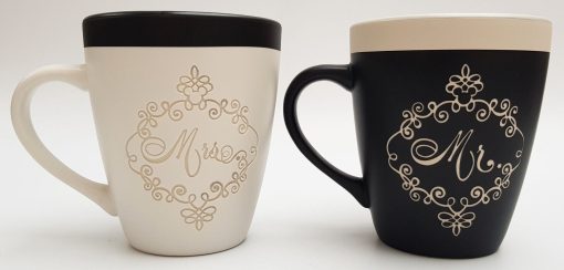 Disney Parks Love Is Magical Mr & Mrs Mug Pair