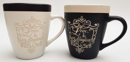 Disney Parks Love Is Magical Mr & Mrs Mug Pair