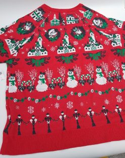 Disney Parks Mickey & Minnie Mouse Light Up Christmas Jumper XL X-Large