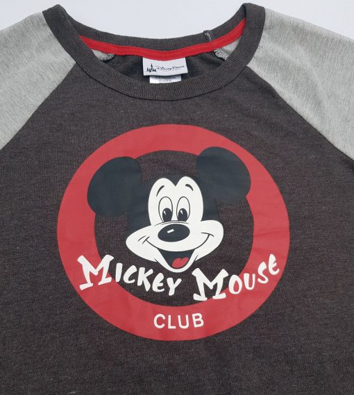 Disney Parks Mickey Mouse Club Logo Sweatshirt Jumper Ladies Small S