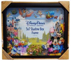 Disney Parks Mickey Mouse & Friends Shadow Box Photo Frame For 5