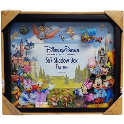 Disney Parks Mickey Mouse & Friends Shadow Box Photo Frame For 5