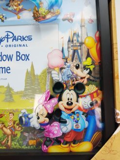 Disney Parks Mickey Mouse & Friends Shadow Box Photo Frame For 5