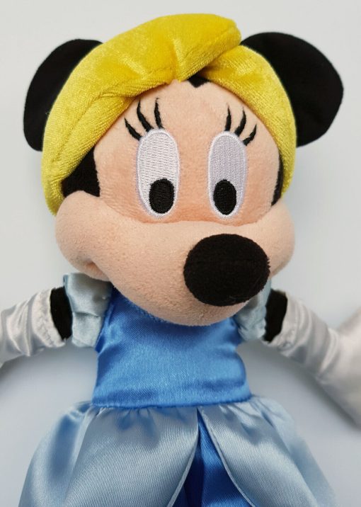 Disney Parks Minnie Mouse as Cinderella Plush Soft Cuddly Stuffed Toy