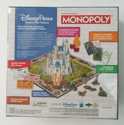 Disney Parks Monopoly Theme Park Edition With Pop Up Castle