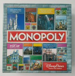 Disney Parks Monopoly Theme Park Edition With Pop Up Castle