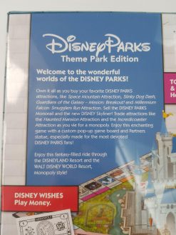 Disney Parks Monopoly Theme Park Edition With Pop Up Castle