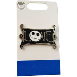 Disney Parks Nightmare Before Christmas Jack Skellington Pin Trading Badge