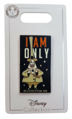 Disney Parks Nightmare Before Christmas Mayor Of Halloween Town I Am Only Pin Trading Badge