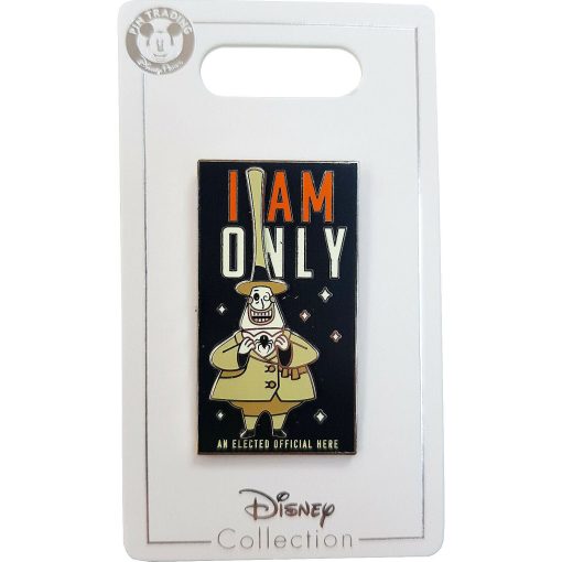 Disney Parks Nightmare Before Christmas Mayor Of Halloween Town I Am Only Pin Trading Badge