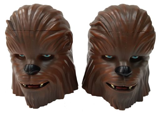 Disney Parks Pair Of Chewbacca Stein Shaped Cups