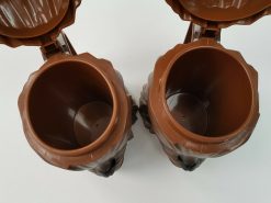 Disney Parks Pair Of Chewbacca Stein Shaped Cups