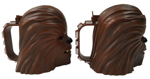 Disney Parks Pair Of Chewbacca Stein Shaped Cups