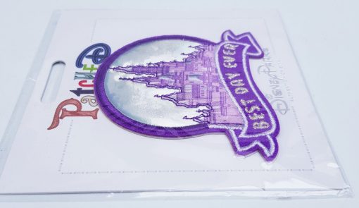 Disney Parks Patched Castle Best Day Ever Fabric Clothing Embroidery Patch