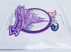 Disney Parks Patched Castle Best Day Ever Fabric Clothing Embroidery Patch