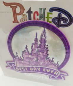 Disney Parks Patched Castle Best Day Ever Fabric Clothing Embroidery Patch