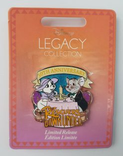 Disney Parks Rescuers 30th Anniversary Limited Release Pin Trading Badge