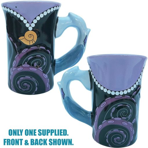 Disney Parks The Little Mermaid Ursula Cosplay Ceramic Mug