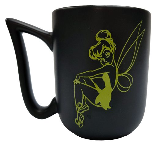 Disney Parks Tinker Bell Little Green Dress Mug With Wing Handle