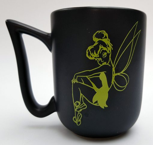 Disney Parks Tinker Bell Little Green Dress Mug With Wing Handle