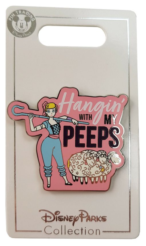 Disney Parks Toy Story 4 Bo Peep Hangin With Peeps Pin Trading Badge