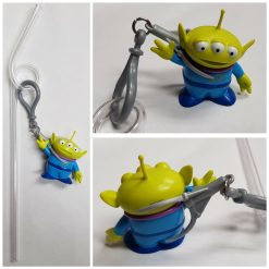 Disney Parks Toy Story Alien Plastic Straw/ Keyring