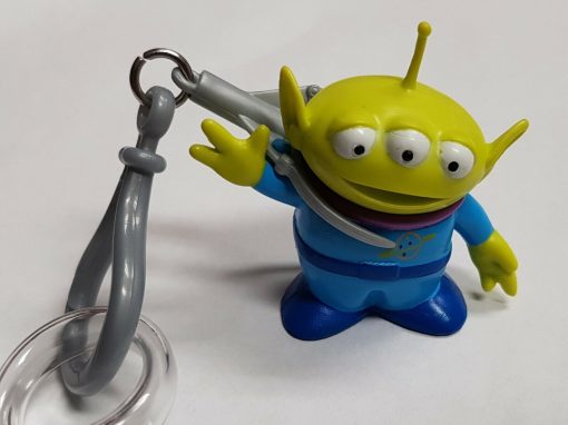 Disney Parks Toy Story Alien Plastic Straw/ Keyring