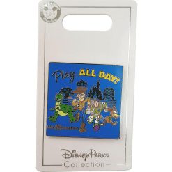 Disney Parks Toy Story Play All Day Pin Trading Badge