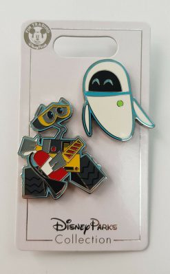 Disney Parks Wall-E & Eve Pair Pin Trading Badge Set