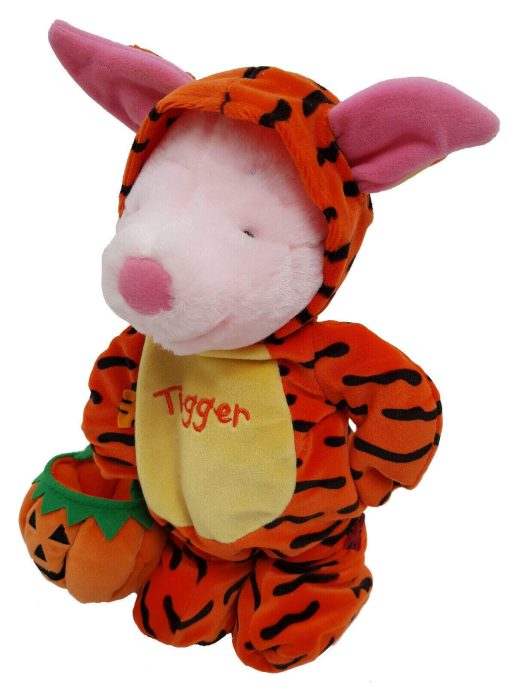 Disney Piglet Dressed In Tigger Outfit Trick Or Treat Plush Soft Toy