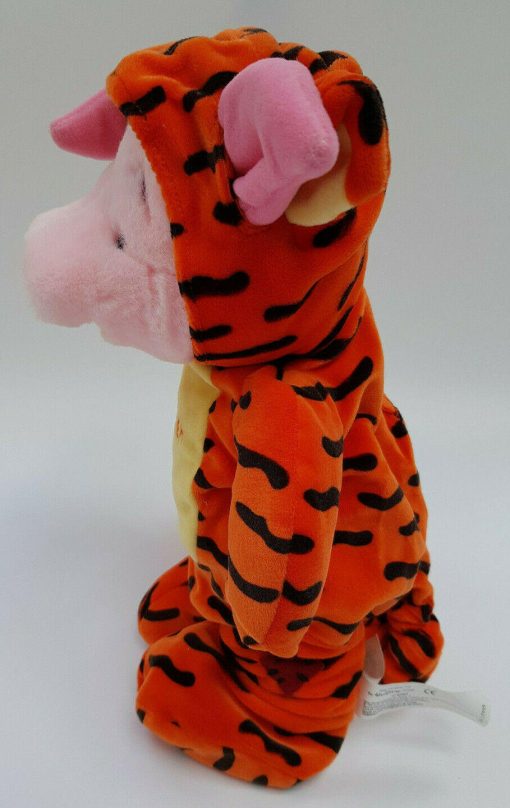 Disney Piglet Dressed In Tigger Outfit Trick Or Treat Plush Soft Toy