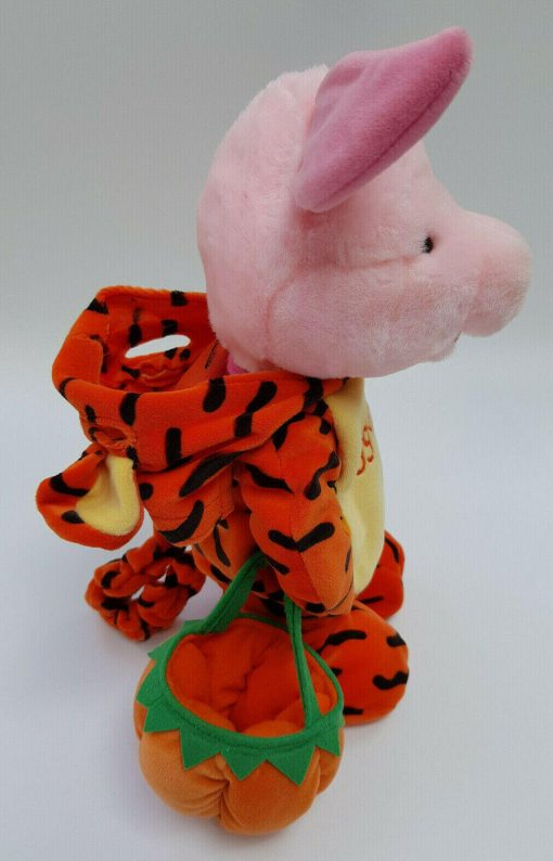 Disney Piglet Dressed In Tigger Outfit Trick Or Treat Plush Soft Toy