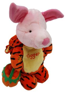 Disney Piglet Dressed In Tigger Outfit Trick Or Treat Plush Soft Toy