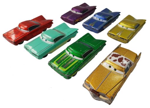 Disney Pixar Cars Bundle Of 7 Die-Cast Ramone Tex Dinoco Toy