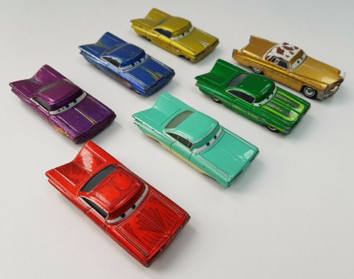 Disney Pixar Cars Bundle Of 7 Die-Cast Ramone Tex Dinoco Toy