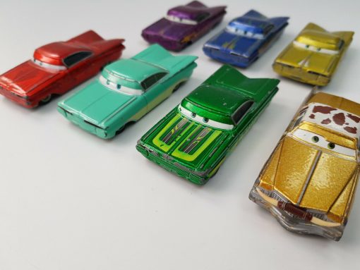 Disney Pixar Cars Bundle Of 7 Die-Cast Ramone Tex Dinoco Toy