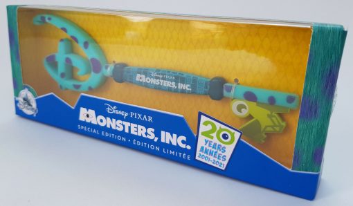 Disney Pixar Monsters Inc Store Opening Key 20th Anniversary Boxed USA Version