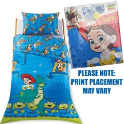 Disney Pixar Toy Story 2 Single Duvet Cover & Pillowcase Bedding Set