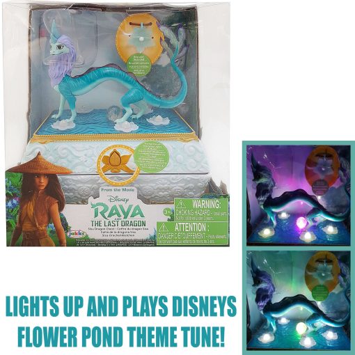 Disney Raya & The Last Dragon Sisu Colour Change Light Sound Jewellery Box Chest