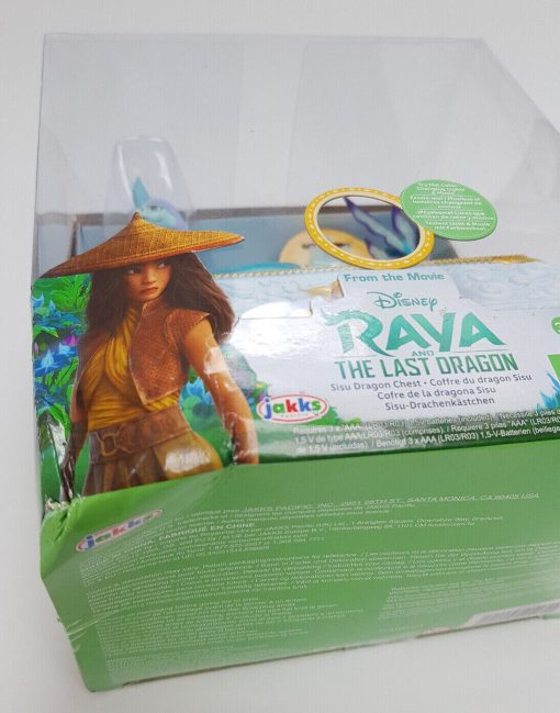 Disney Raya & The Last Dragon Sisu Colour Change Light Sound Jewellery Box Chest