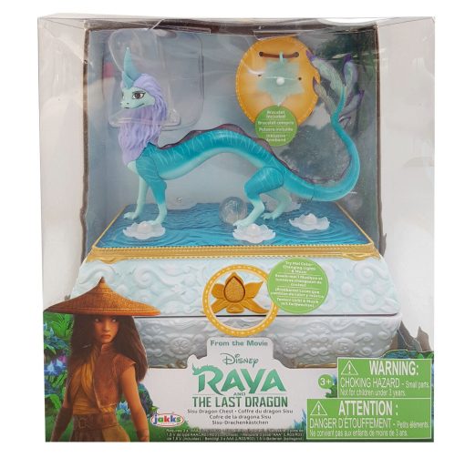 Disney Raya & The Last Dragon Sisu Colour Change Light Sound Jewellery Box Chest