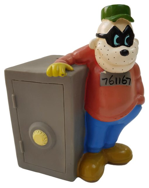 Disney Scrooge McDuck Burger Beagle Boy Vault Vinyl Money Box